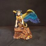 Painted Miniature Little Sphinx